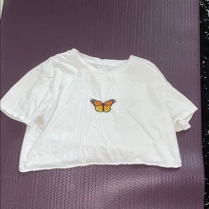 Brandy Melville butterfly shirt